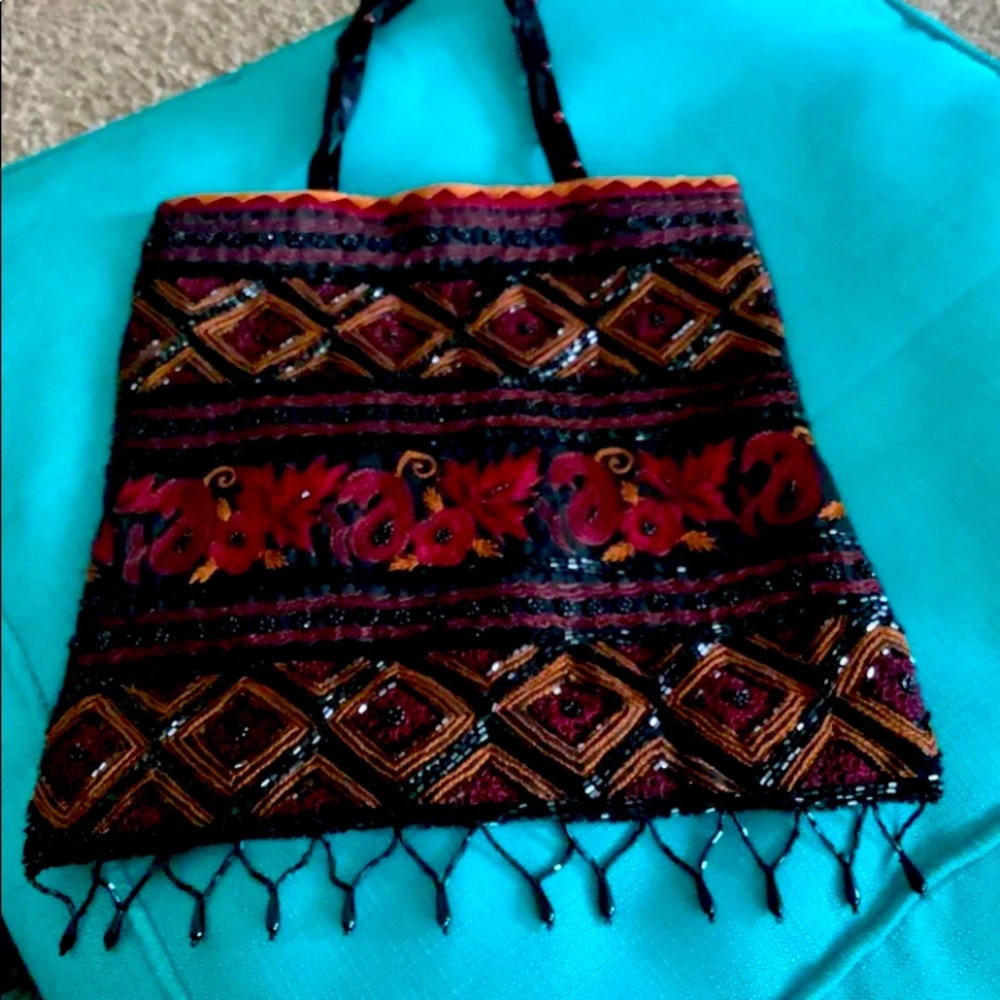 Bohemian style Beaded Purse